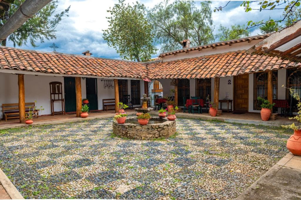 El patio de Monterrey