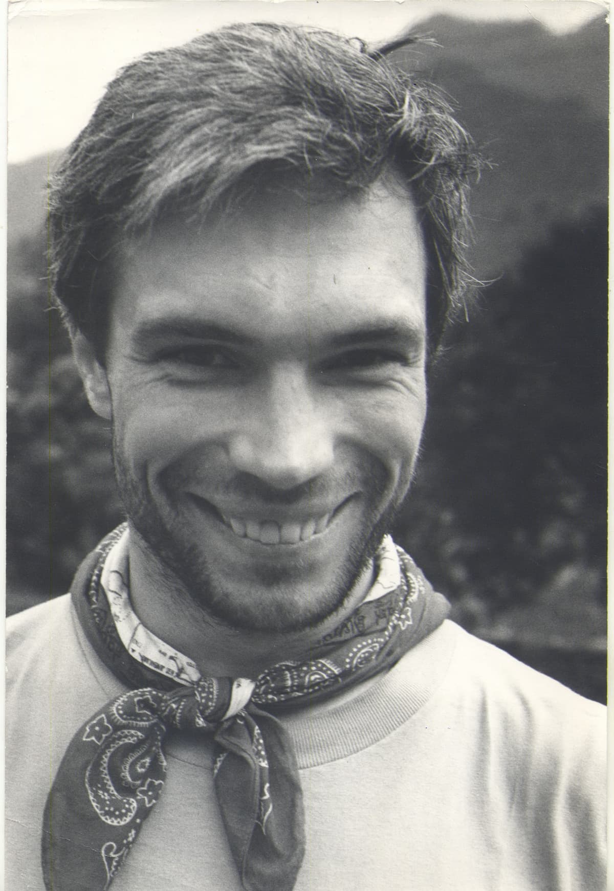Егор в ноябре 1998 года, восхождение на Палдор, Непал